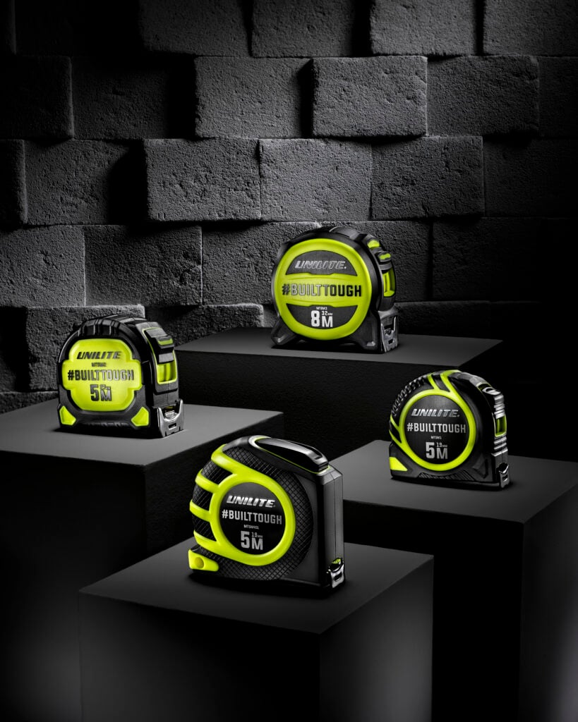 Group of tape measures